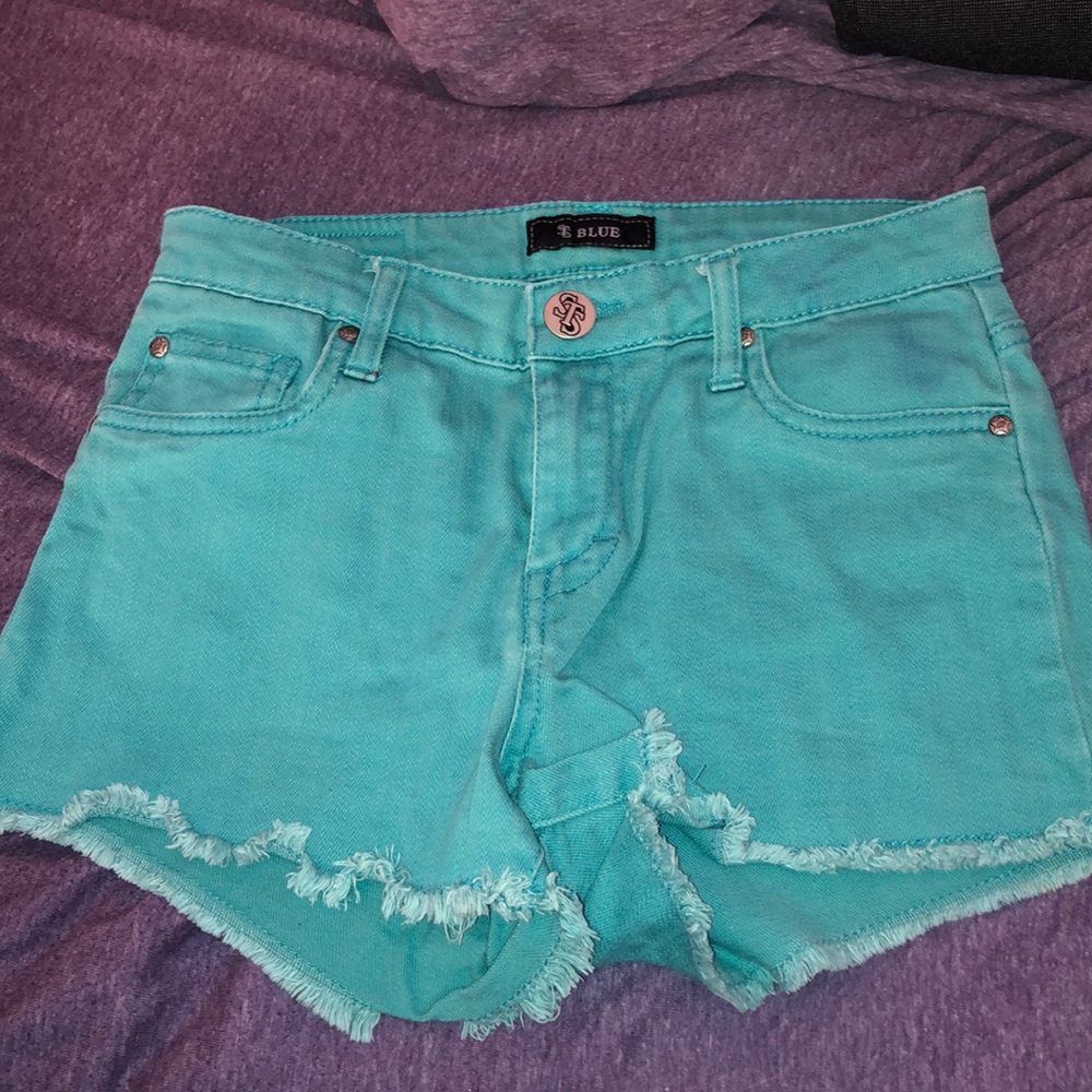 Turquoise Shorts